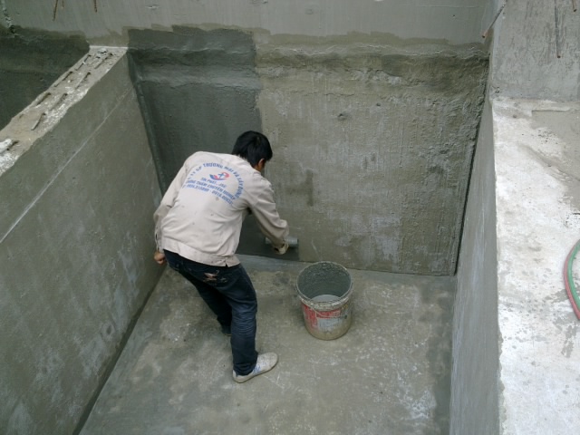 Chống thấm bể nước ngầm tại quận Thanh Xuân