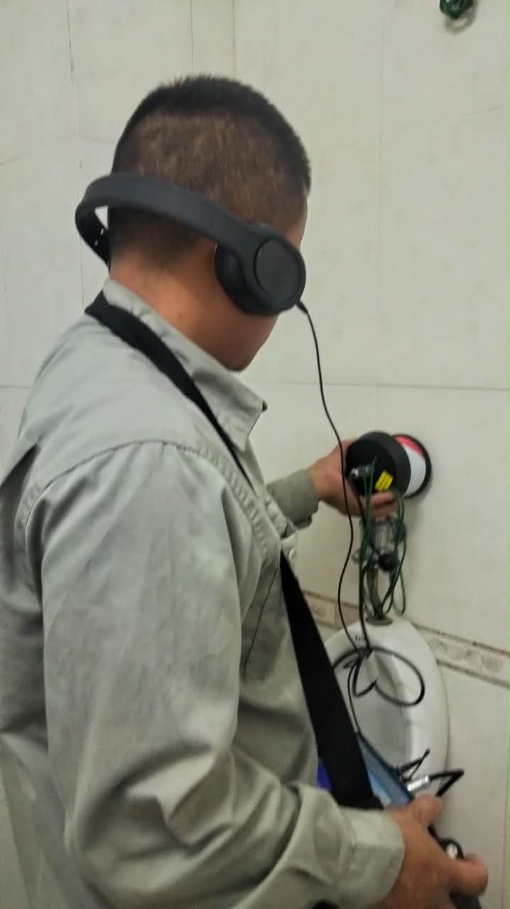 Siêu Âm Dò Tìm Đường Ống Nước Vỡ Tại Lập Thạch